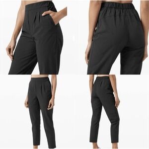 Lululemon Your True Trouser High Rise Pant Black Size 6 Casual Athleisure